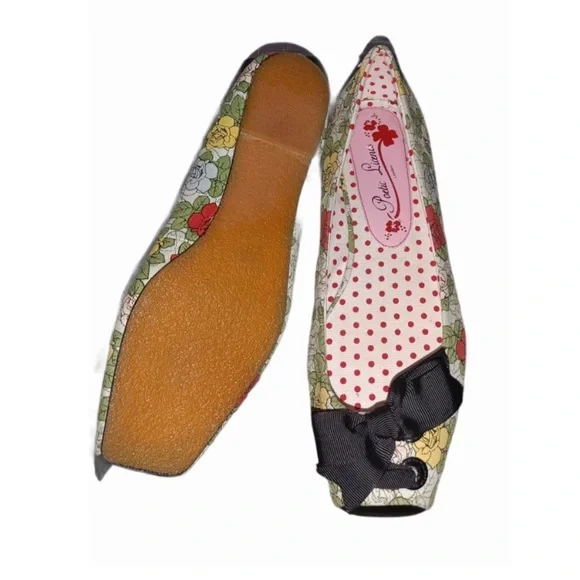 Poetic License Ballerina Flat Floral 7.5 - Picture 2 of 4